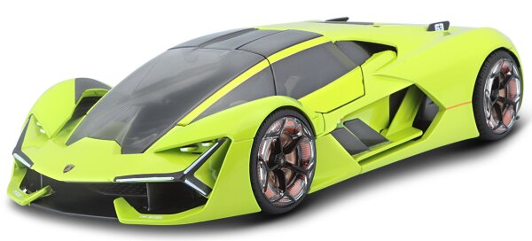 Lamborghini Terzo Milennio 1/24 grün hochwertiges Modellauto mit Steuer