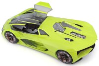 Lamborghini Terzo Milennio 1/24 grün hochwertiges Modellauto mit Steuer