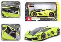 Lamborghini Terzo Milennio 1/24 grün hochwertiges Modellauto mit Steuer