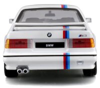 BMW M3 E30 1988 1/24 Model Car White with Opening Doors...