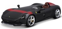 Ferrari Monza SP1 1/24 Schwarz Detailgetreues Modellauto...
