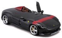 Ferrari Monza SP1 1/24 Schwarz Detailgetreues Modellauto aus Zinkguss