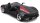 Ferrari Monza SP1 1/24 Schwarz Detailgetreues Modellauto aus Zinkguss