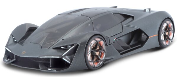 Lamborghini Terzo Milennio 1/24 grau Modellauto mit funktionierendem Steuer