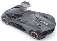 Lamborghini Terzo Milennio 1/24 grau Modellauto mit funktionierendem Steuer