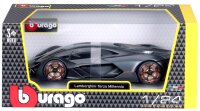 Lamborghini Terzo Milennio 1/24 grau Modellauto mit funktionierendem Steuer