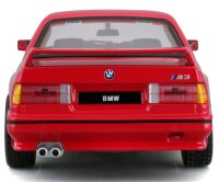 BMW M3 E30 1988 Model Car 1:24 Red with Working Steering...