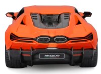 Lamborghini Revuelto 1/24 Orange Modellauto mit funktionierendem Steuer