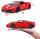 Ferrari R&P 488 Pista 1/24 rot detailgetreues Modellauto aus Zinkguss