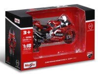 MotoGP 1/18 Ducati Lenovo Enea Bastianini 2024 Metal and Plastic Model