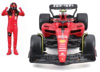 Ferrari F1 SF-23 1/24 Modell mit Sainz Figur -...