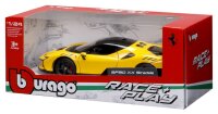 Ferrari R&P SF90 XX Stradale 1/24 gelb detailgetreues Modellauto aus Zinkguss