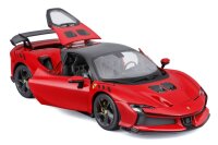 Ferrari R&P SF90 XX Stradale 1/24 rot detailgetreues Modellauto aus Zinkguss