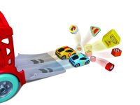 My First Racing Transporter BB Junior mit 2 Lamborghini Autos und Startrampe