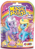 Magic Ponies Collectible Figures Series 2 with Glitter...