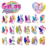 Galupy Rainbow Unicorn Foilbag mit schillernden Figuren und Swarovski Kristall