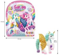 Galupy Rainbow Unicorn Foilbag mit schillernden Figuren und Swarovski Kristall
