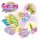 Galupy Rainbow Unicorn Foilbag mit schillernden Figuren und Swarovski Kristall
