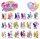 Galupy Rainbow Unicorn Foilbag mit schillernden Figuren und Swarovski Kristall