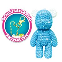 Diamondz Teddybär Schlüsselanhänger Bastelset für kreative Abenteuer
