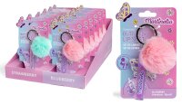 Butterfly & Pompom Lippen Set mit Balsam und Gloss...