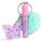 Butterfly & Pompom Lippen Set mit Balsam und Gloss für süße Lippen