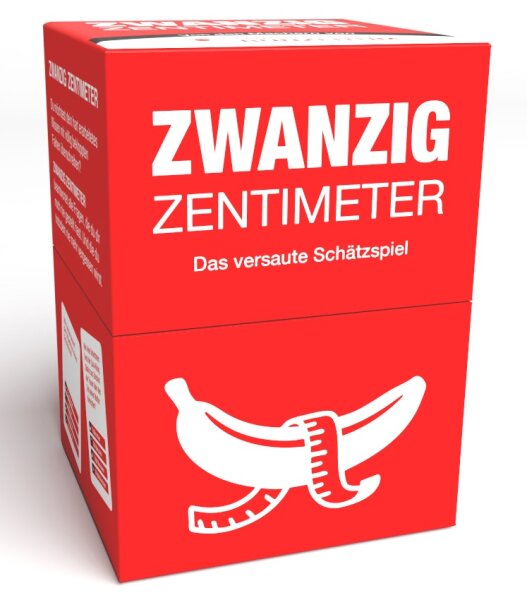ZWANZIG ZENTIMETER - Das verrückte Schätzspiel für Wissensdurstige