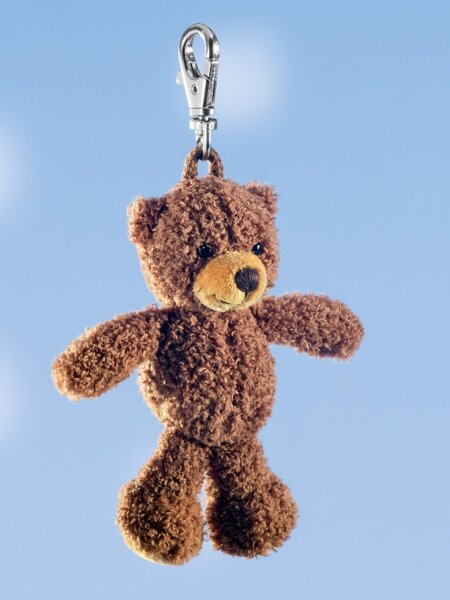 Niedlicher Teddy Tom Plüsch-Anhänger mit Karabiner von Schaffer