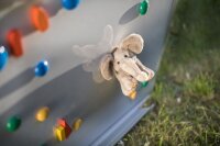 Cute Sitting Elephant Magnet Plush Toy by Schaffer for Kids