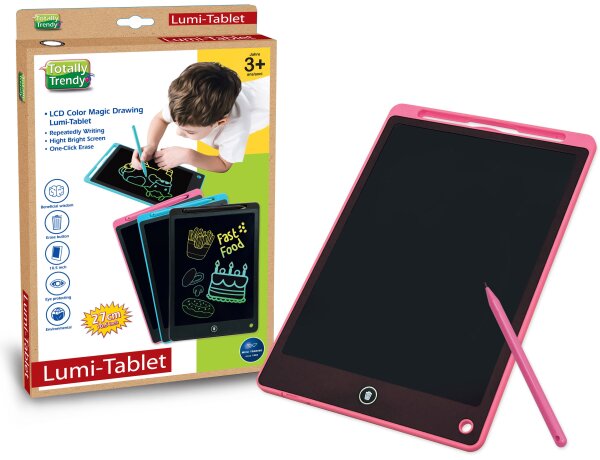 Trendy Magische LCD Schreibtafel mit mehrfarbiger Anzeige für kreative Notizen