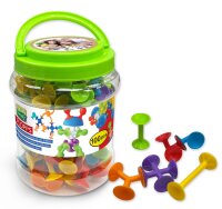 Silikon Plopps 100-teiliges Konstruktionsspielzeug...