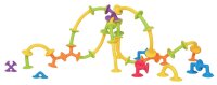 Silikon Plopps 100-teiliges Konstruktionsspielzeug für kreative Bauprojekte