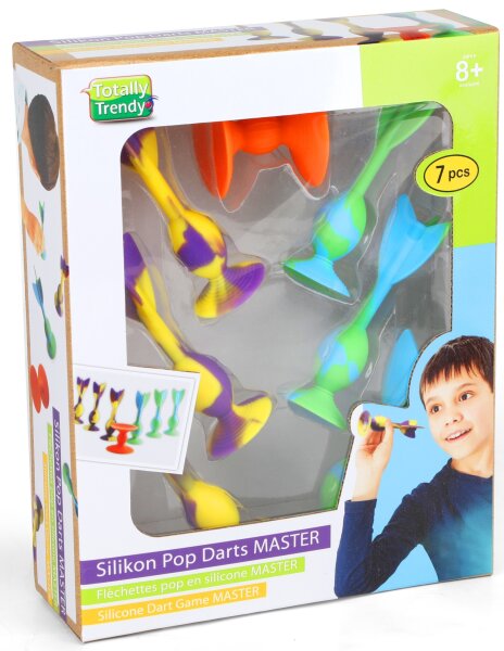 Trendy Silikon Pop Darts Master Wurfspiel für Spaß drinnen und draußen