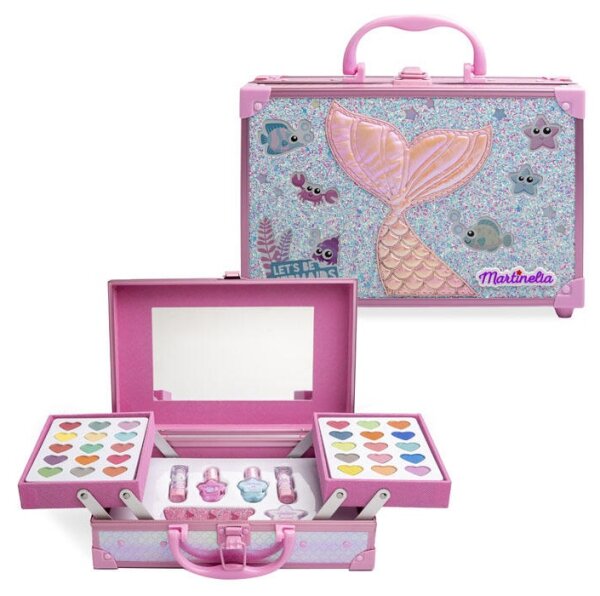 Lets Be Mermaids Beauty Schatzkiste mit 30 Lidschatten und mehr