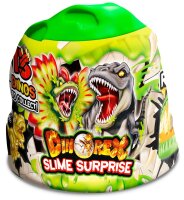Magic Slime Dinorex Surprise with 12 Collectible Figures...