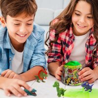 Magic Slime Dinorex Surprise mit 12 Sammelfiguren und seltenem Dino!