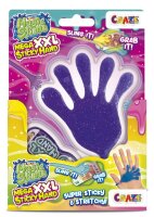 Magic Slime Mega XXL Klatschhand in 4 Farben - Super klebrig und dehnbar
