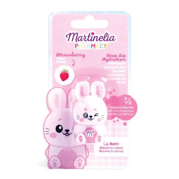 Bunny Lip Balm Erdbeergeschmack für zarte Lippen von Pharmacy