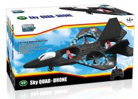 Totally Tech RC Sky Quad-Drohne mit Stunts und...