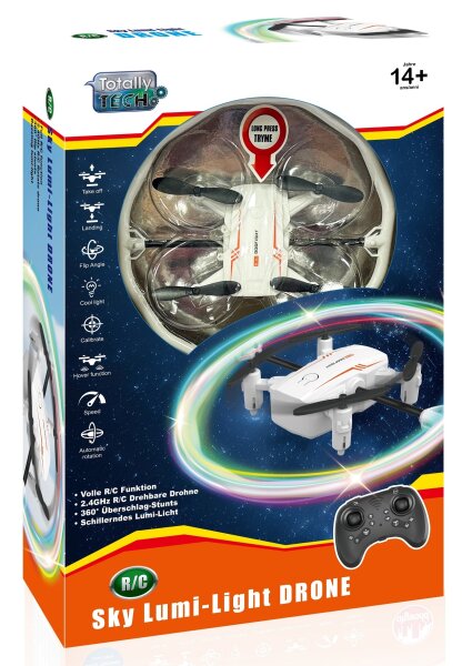 RC Sky Lumi-Light Drone mit LED-Beleuchtung für spektakuläre Flüge