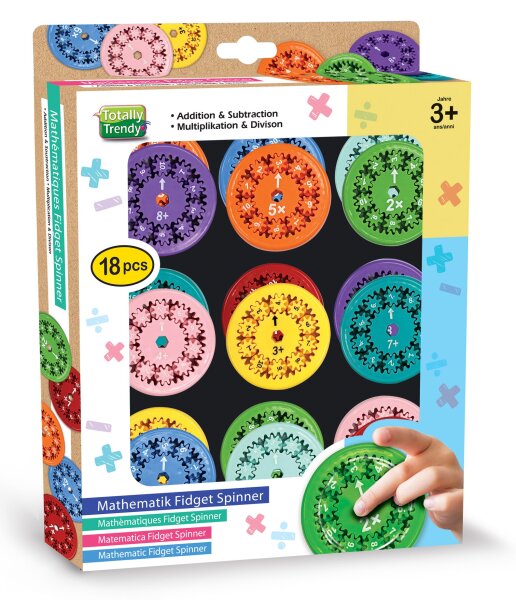Trendy Mathematik Fidget Spinner für interaktives Lernen und Spaß