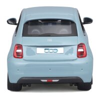Fiat 500e 1/24 Blue Model Car with Opening Doors and...