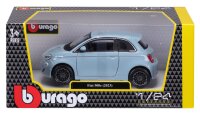 Fiat 500e 1/24 Blau Modellauto mit Öffnenden Türen und Steuerfunktion