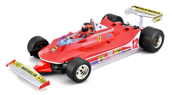 Ferrari F1 312 T4 1/18 Modell G. Villeneuve 1979 - Scuderia Ferrari