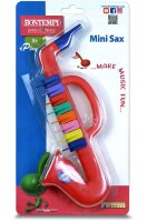 Saxophon mit 8 bunten Tasten im Blister für kreative...