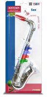 Saxophon 36cm mit 4 farbigen Tasten im Blister - Made in...