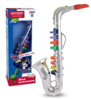 Saxophon mit 8 farbigen Tasten und klassische 6-saitige...