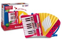 17-Tasten Akkordeon C-E mit Halbtönen und 6...