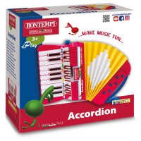 17-Key Accordion C-E with Semitones and 6 Bass Includes...