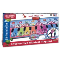 Elektronischer Musik- und Spielteppich 130x48cm mit 10 Tasten und Sounds